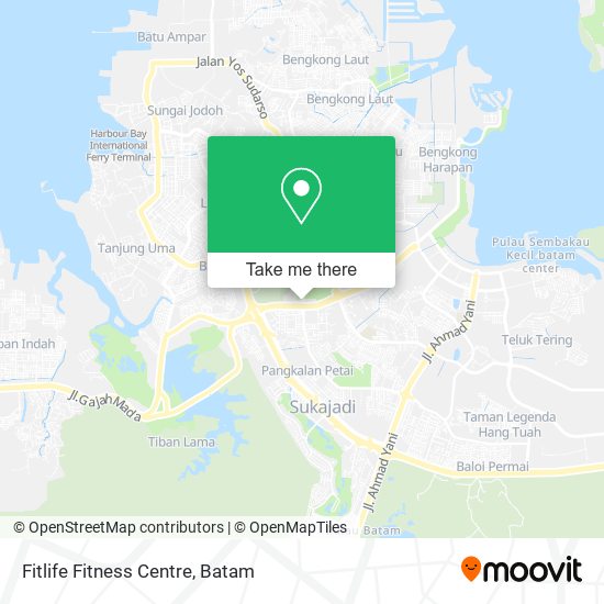 Fitlife Fitness Centre map