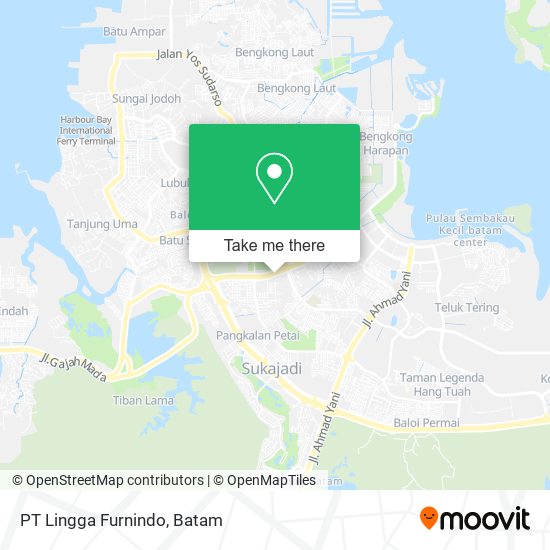 PT Lingga Furnindo map