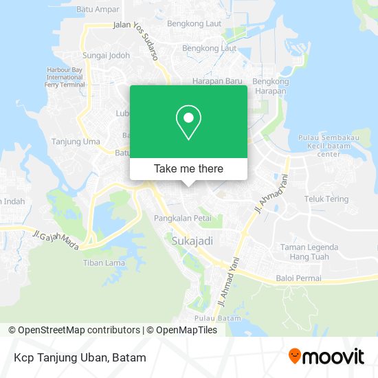 Kcp Tanjung Uban map