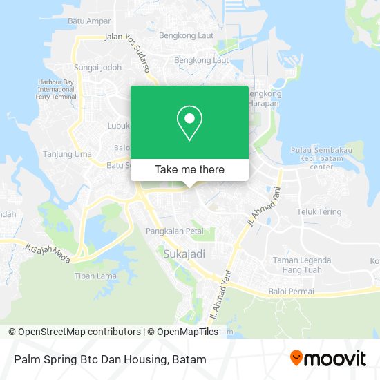 Palm Spring Btc Dan Housing map