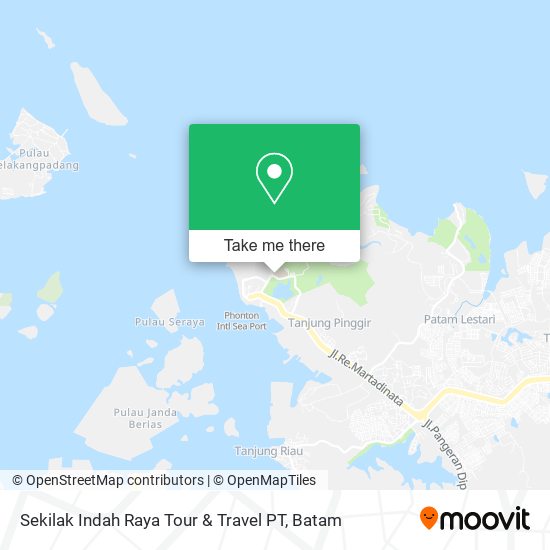 Sekilak Indah Raya Tour & Travel PT map