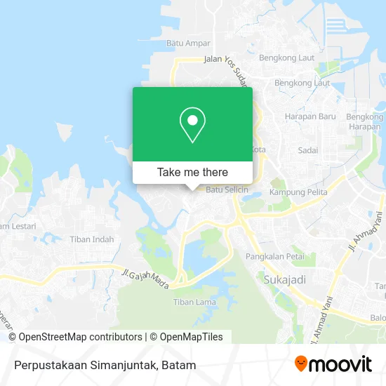 Perpustakaan Simanjuntak map