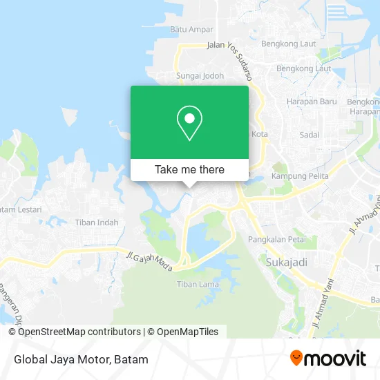 Global Jaya Motor map