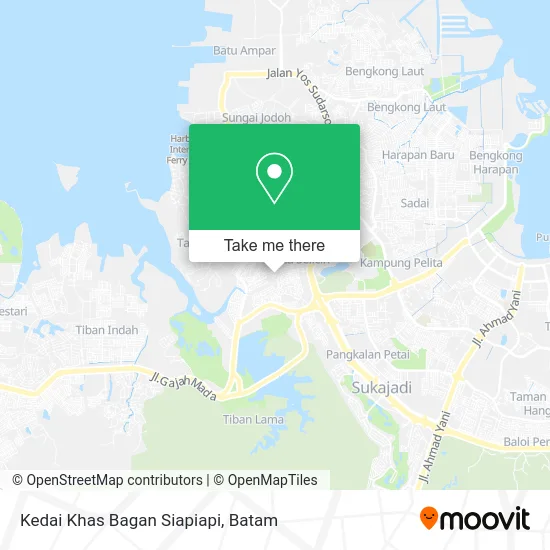 Kedai Khas Bagan Siapiapi map