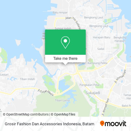 Grosir Fashion Dan Accessories Indonesia map