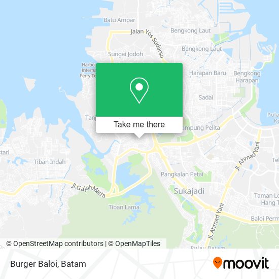 Burger Baloi map