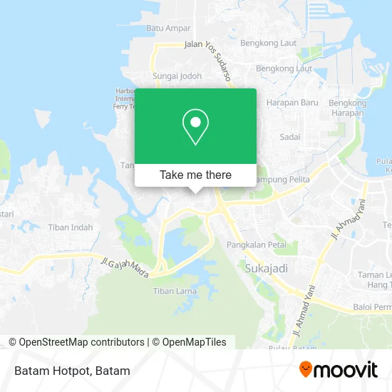 Batam Hotpot map