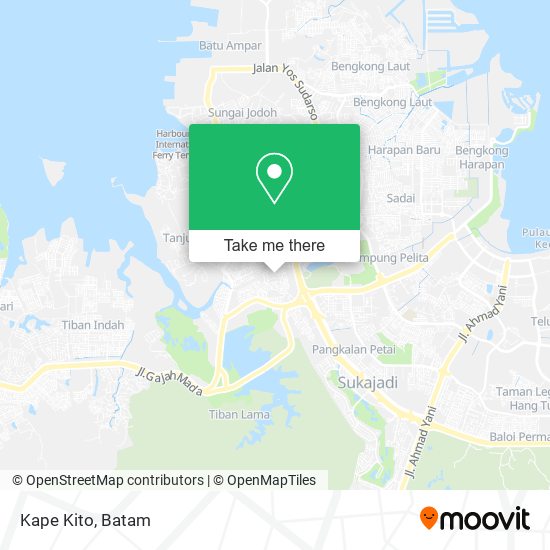 Kape Kito map