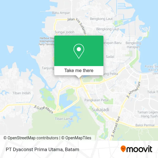 PT Dyaconst Prima Utama map