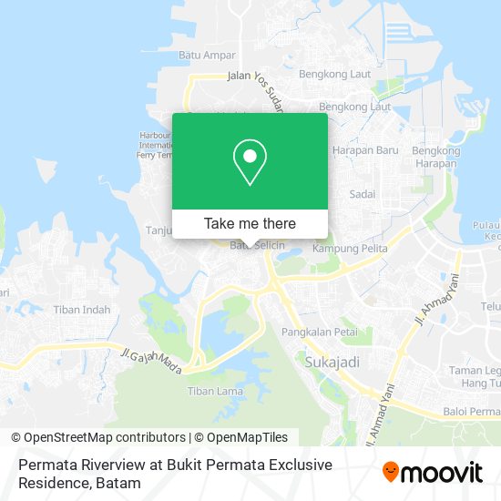 Permata Riverview at Bukit Permata Exclusive Residence map