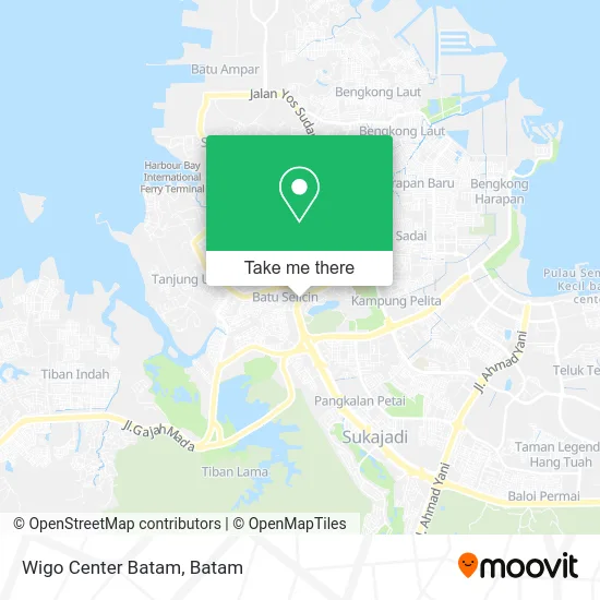 Wigo Center Batam map