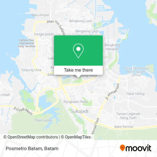 Posmetro Batam map