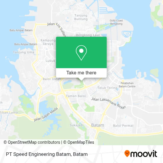 PT Speed Engineering Batam map