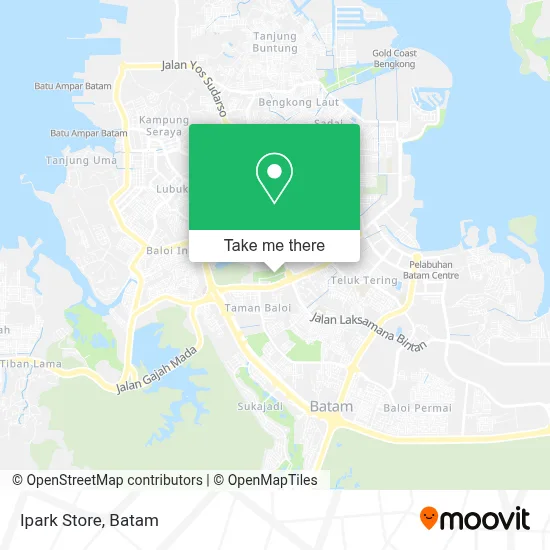 Ipark Store map