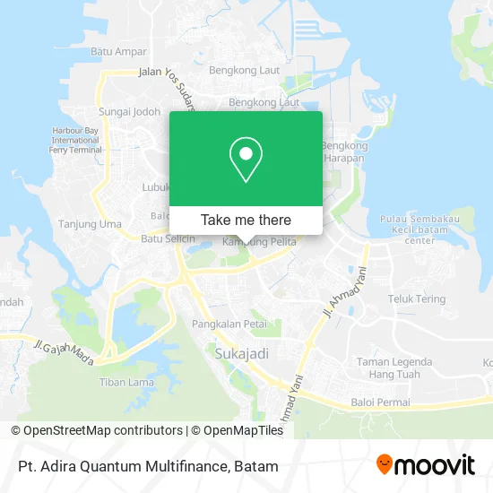 Pt. Adira Quantum Multifinance map