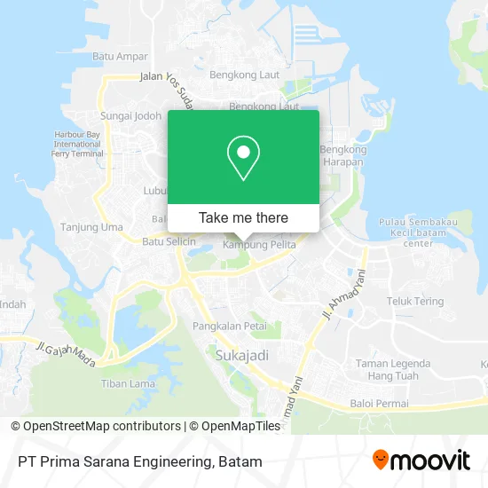 PT Prima Sarana Engineering map