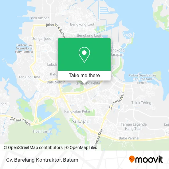 Cv. Barelang Kontraktor map