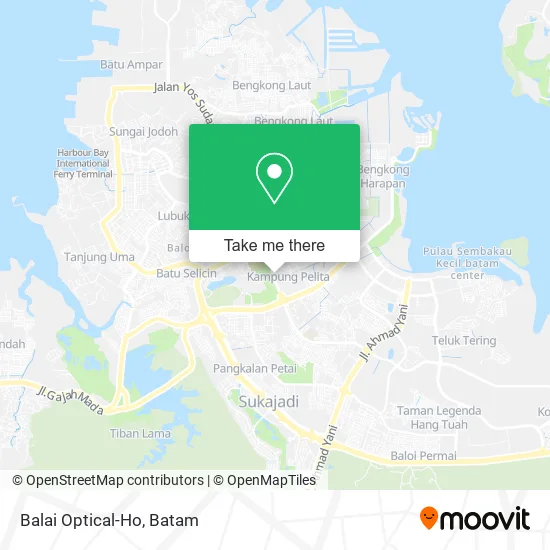 Balai Optical-Ho map