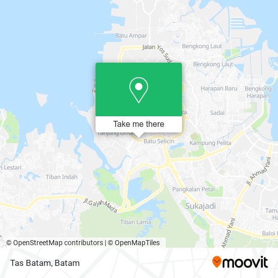 Tas Batam map