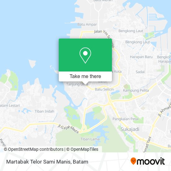 Martabak Telor Sami Manis map