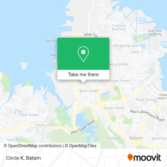 Circle K map