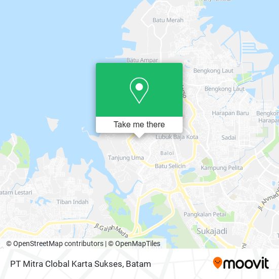 PT Mitra Clobal Karta Sukses map