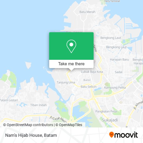 Nam's Hijab House map