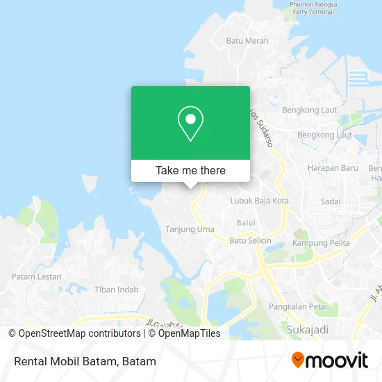 Rental Mobil Batam map