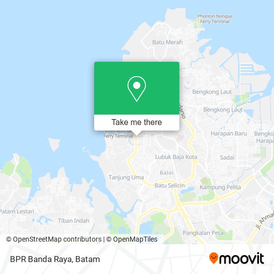 BPR Banda Raya map