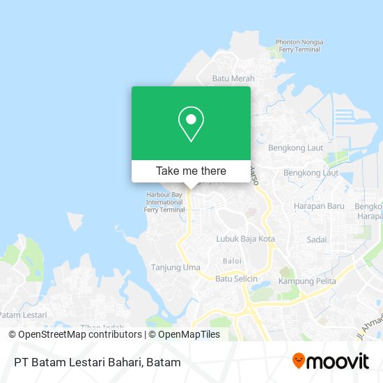 PT Batam Lestari Bahari map