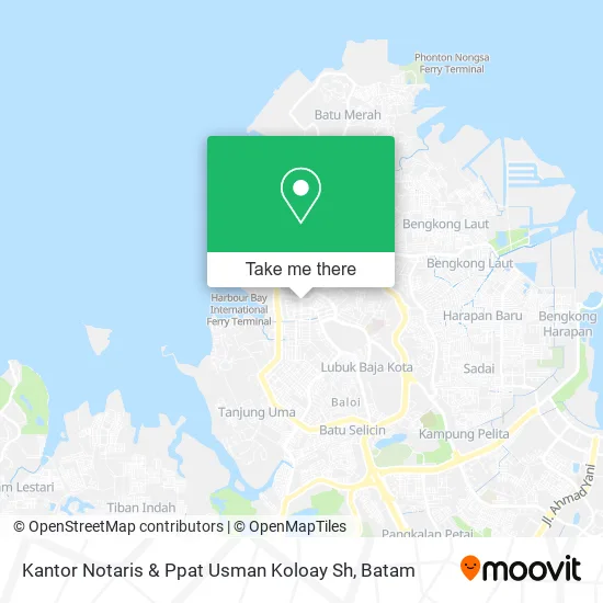 Kantor Notaris & Ppat Usman Koloay Sh map