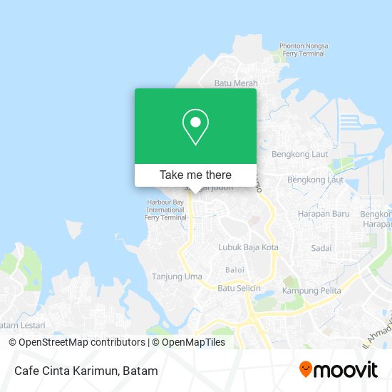 Cafe Cinta Karimun map