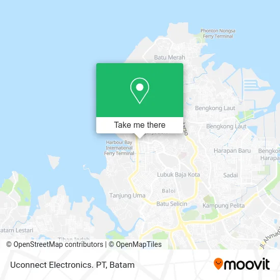 Uconnect Electronics. PT map