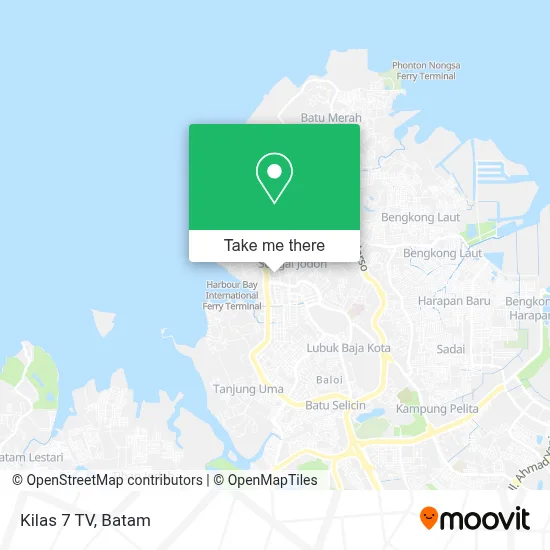 Kilas 7 TV map
