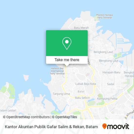 Kantor Akuntan Publik Gafar Salim & Rekan map