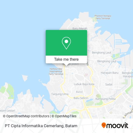 PT Cipta Informatika Cemerlang map