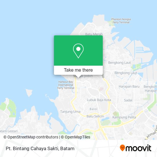 Pt. Bintang Cahaya Sakti map