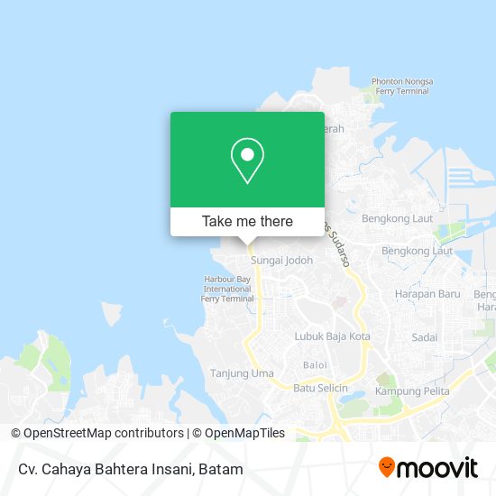 Cv. Cahaya Bahtera Insani map