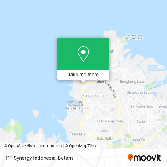 PT Synergy Indonesia map