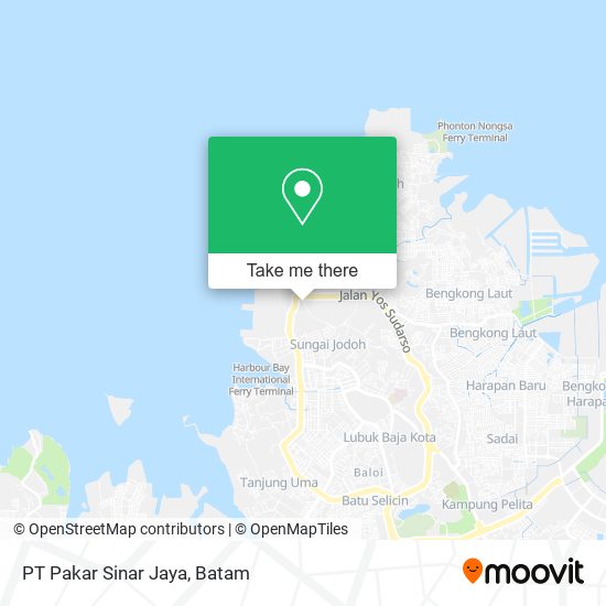 PT Pakar Sinar Jaya map