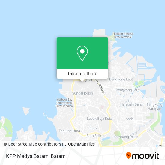 KPP Madya Batam map