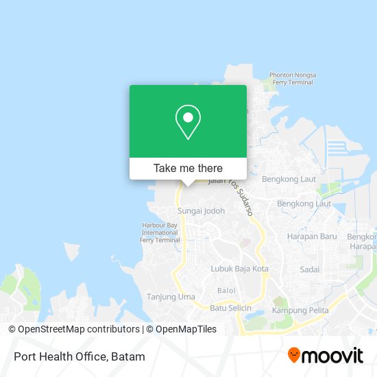 Port Health Office map