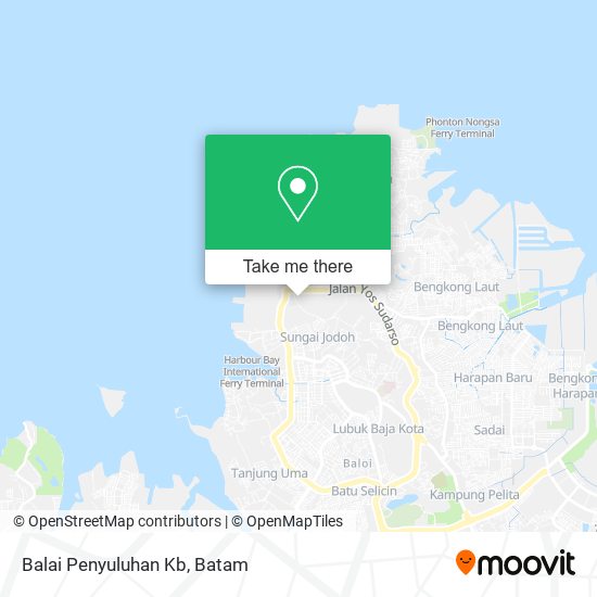 Balai Penyuluhan Kb map