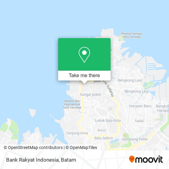 Bank Rakyat Indonesia map