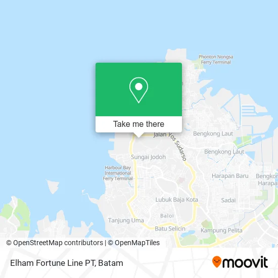 Elham Fortune Line PT map