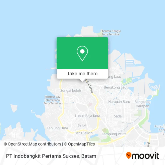 PT Indobangkit Pertama Sukses map