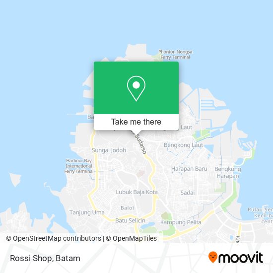 Rossi Shop map