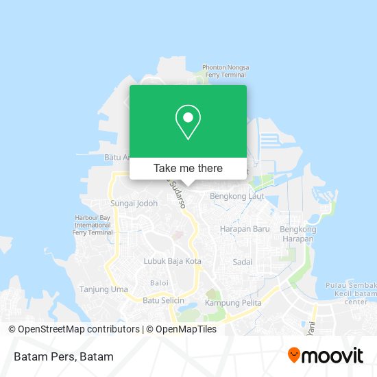 Batam Pers map