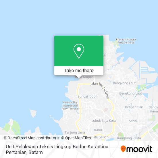 Unit Pelaksana Teknis Lingkup Badan Karantina Pertanian map