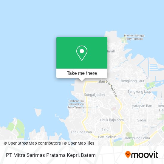 PT Mitra Sarimas Pratama Kepri map